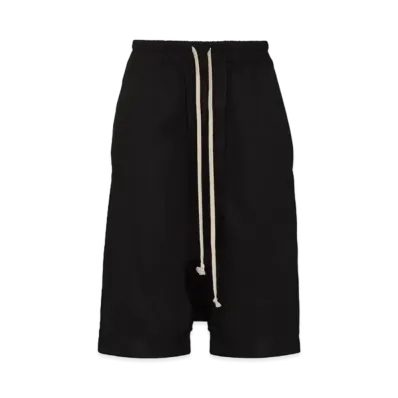 RICK OWENS Pod Saruel Truck Shorts "Black"
