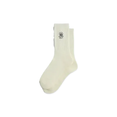 Kith Crew Cotton Socks With Kith Crest "Silk"