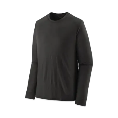 Patagonia Men's Longsleep Cap Cool Merino Shirt "Black"