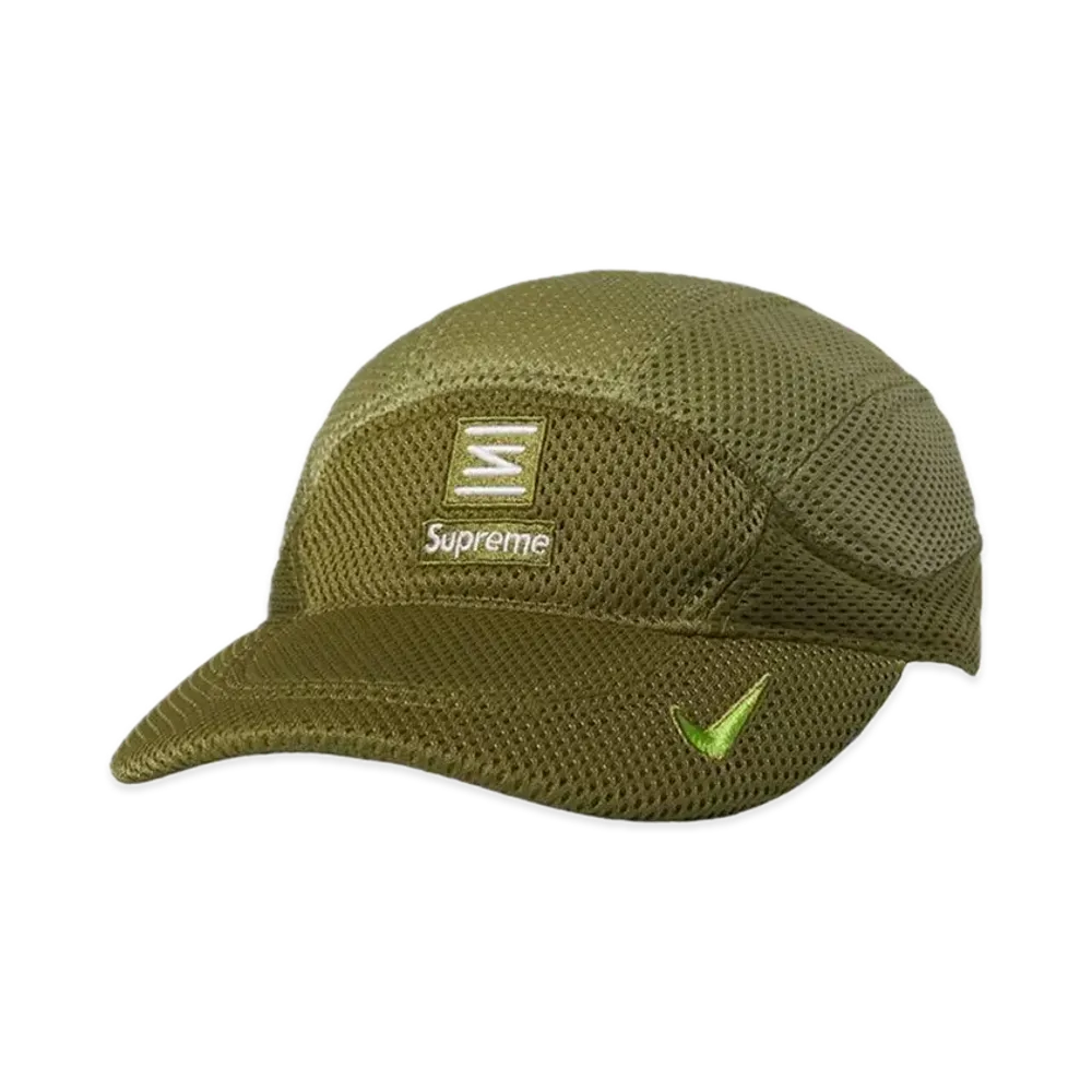 Supreme x Nike Shox Running Hat "Olive"