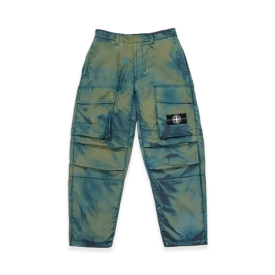 PORTER x Stone Island Loose Fit Cargo Trousers "Blue"