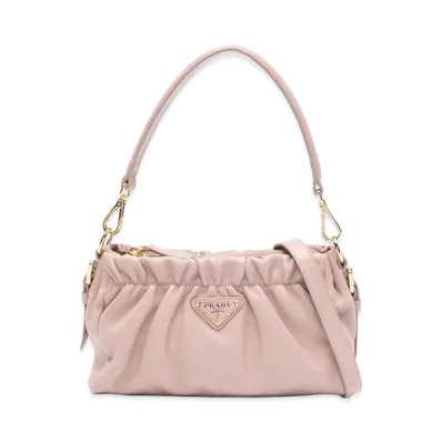 PRADA Women's Nappa Crossbody Bag "Pink"