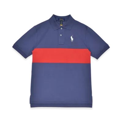 Polo Ralph Lauren Cotton Jersey Center ST Polo "Classic Blue"