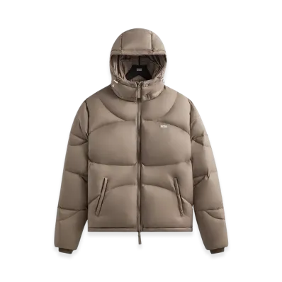 Kith Matte Stretch Taffeta Corey Puffer "Quicksand"