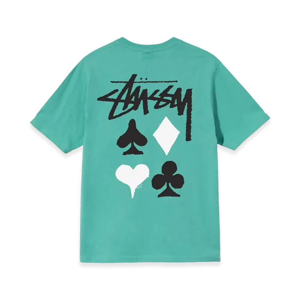 Stussy Full Deck 2 Tee "Green"