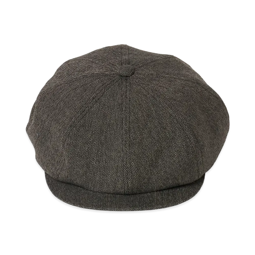 T.T Taiga Takahashi LOT.006 Newsboy Cap "Melange Charcoal"