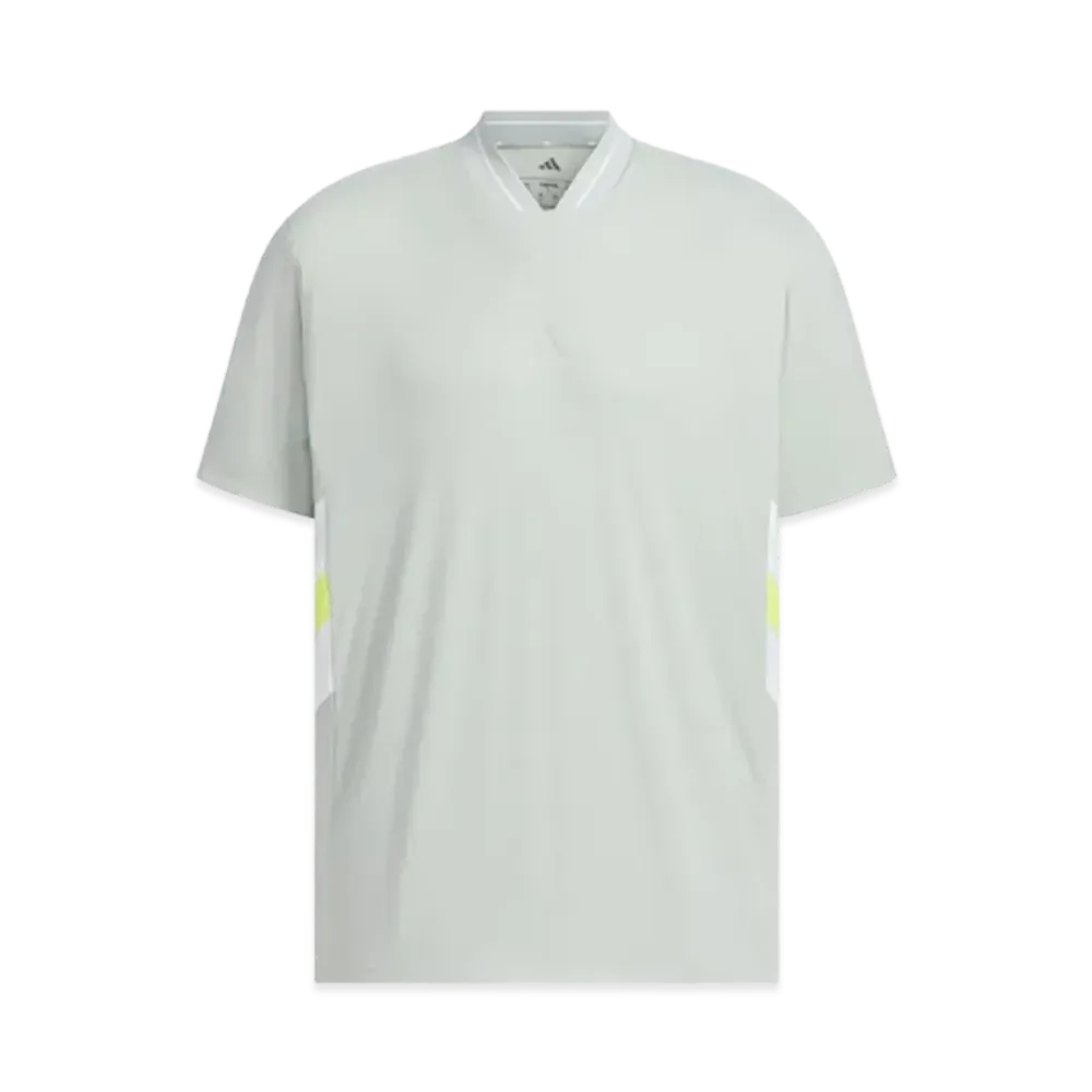 adidas Aeroready Short Sleeve V-neck Shirt "Wonder Silver"