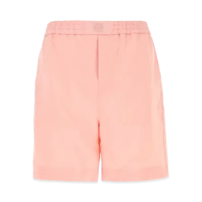 LOEWE Pink Wool Bermuda Shorts "Pink"