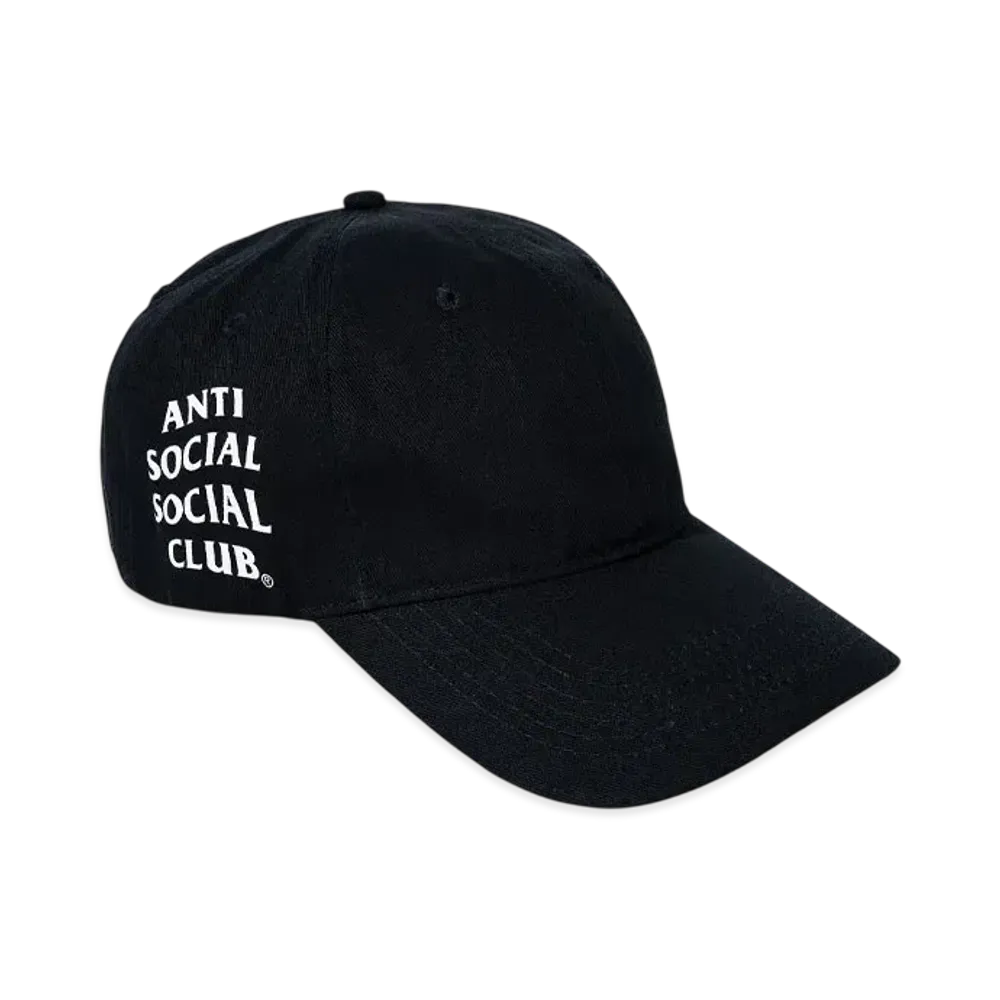 ANTI SOCIAL SOCIAL CLUB Major #1 Tear Into Silence Weird Cap "Black"