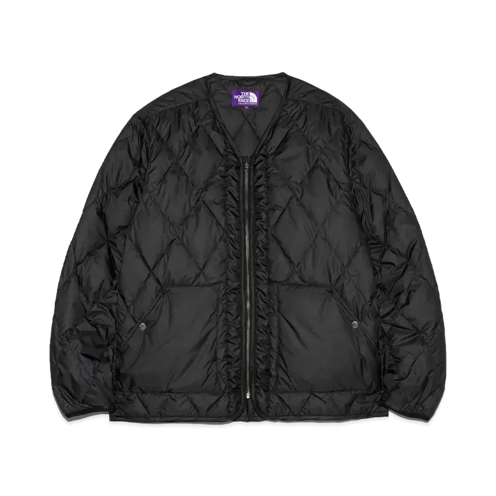 The North Face PURPLE LABEL PLAS Field Down Cardigan "Black"