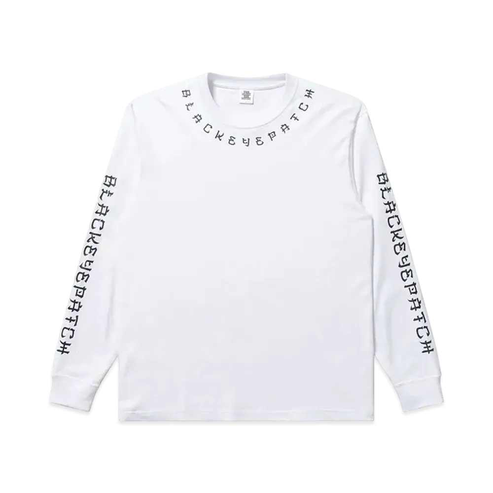 BlackEyePatch Kanji L/S Tee "White"