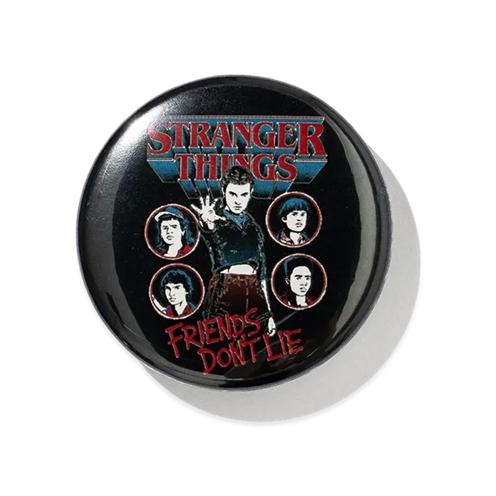 Netflix Stranger Things x V.A. Can Badge 38mm "Red"