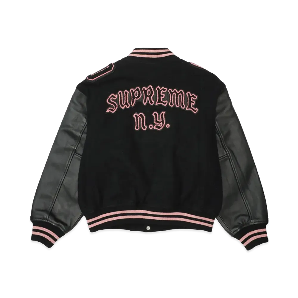 Supreme Captains Varsity Jacket "Black"