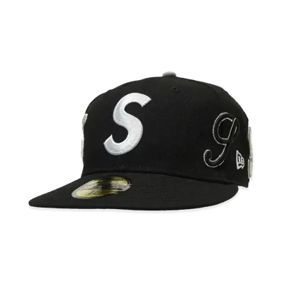 Supreme Multi S Logo New Era "Black"