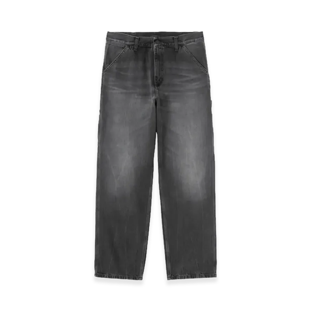 Carhartt WIP Single Knee Pant "Black/Marble Used Wash"