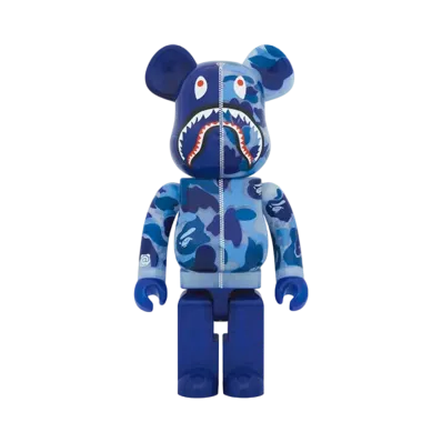 Bearbrick x BAPE ABC Camo Shark 1000%