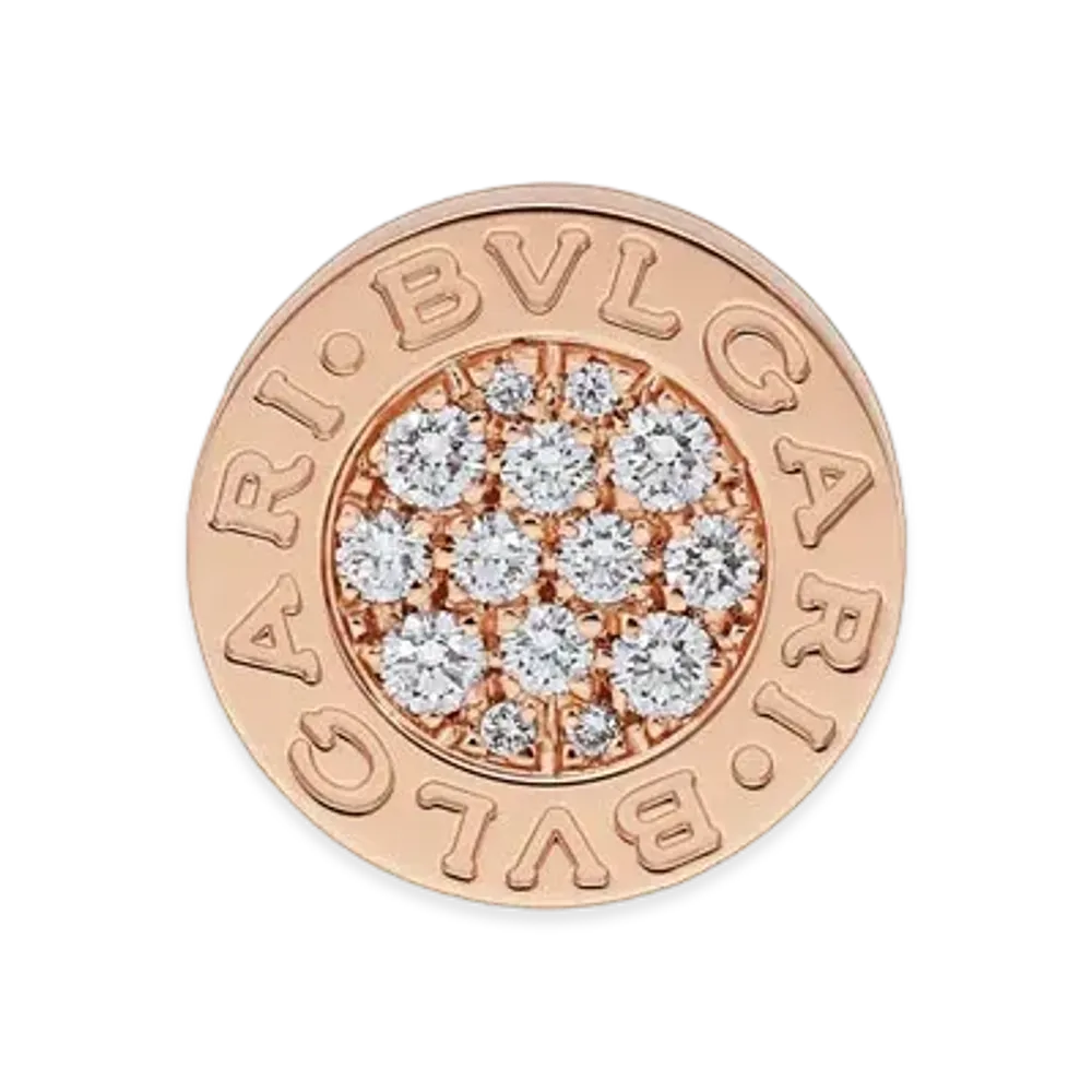 BVLGARI Bvlgari Bvlgari Single Earring Diamond "Pink/Pink Gold"