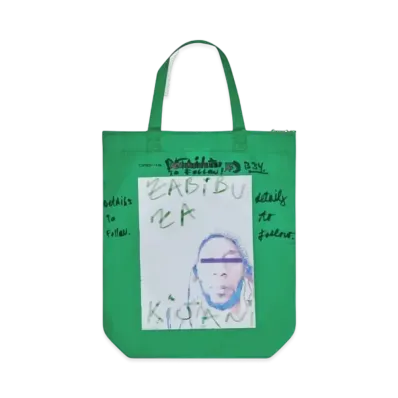 Dover Street Market London x Yasiin Bey 20th Anniversary Tote "Green"