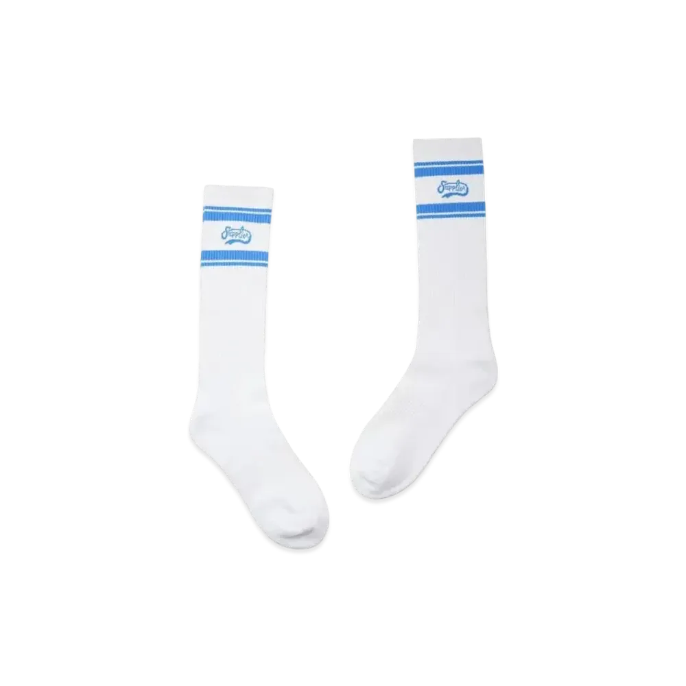SUPPLIER Coca Logo High Socks "White"
