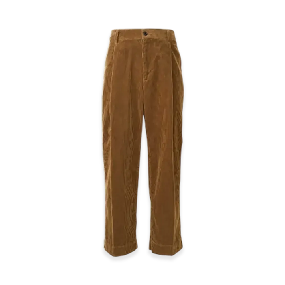 HYSTERIC GLAMOUR 1 Tuck Slacks Pants "Brown"