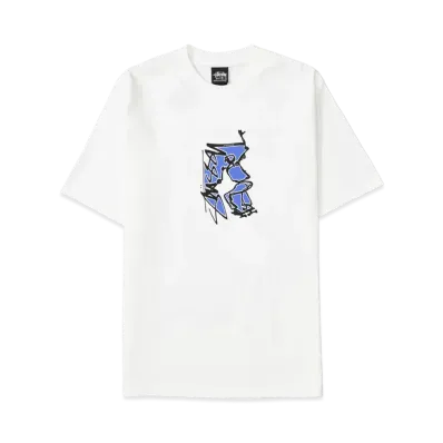 Stussy Smooth Sk8 Tee "White"