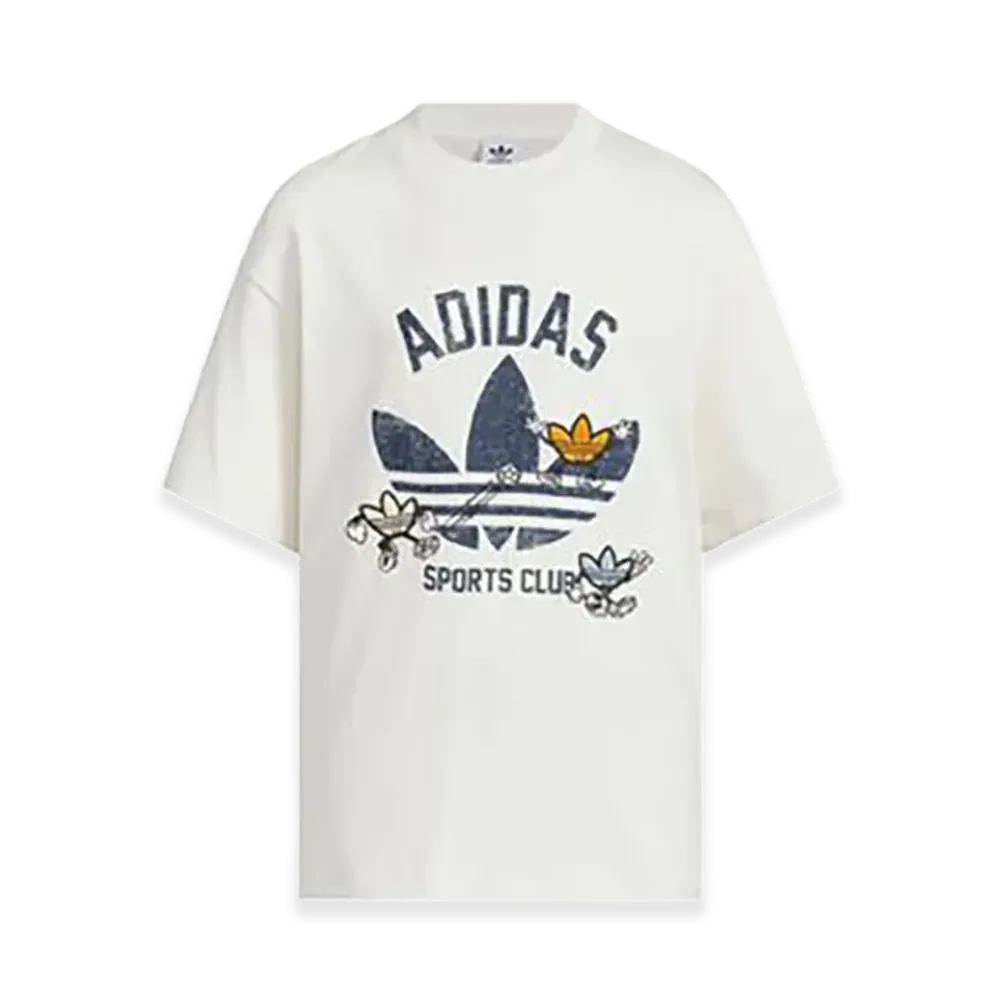 adidas Retro Logo S/S Tee "White"