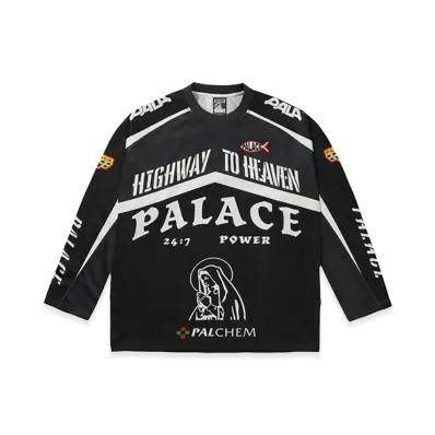 PALACE Highway To Heaven Jersey "Black"