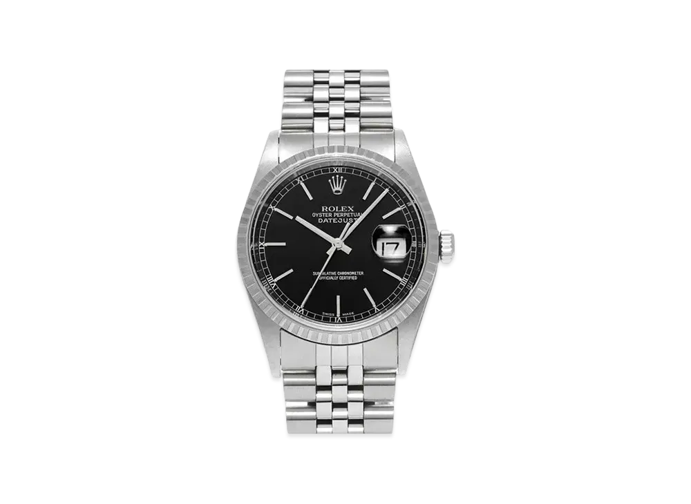 ROLEX Datejust "Black/Stainless Steel"