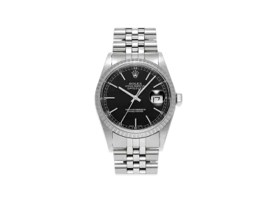 ROLEX Datejust "Black/Stainless Steel"