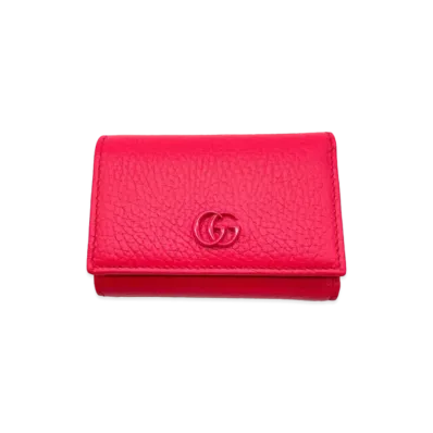 GUCCI GG Marmont Medium Wallet "Pink"