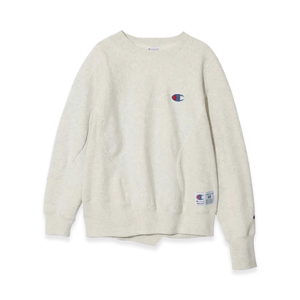 UNDERCOVER x Champion Cotton Polyester Fleece Lined Sweat Pullover "Oatmeal"