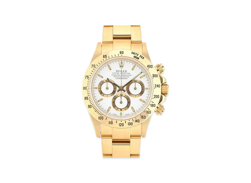 ロレックス コスモグラフ デイトナ "ホワイト/イエローゴールド" 16528