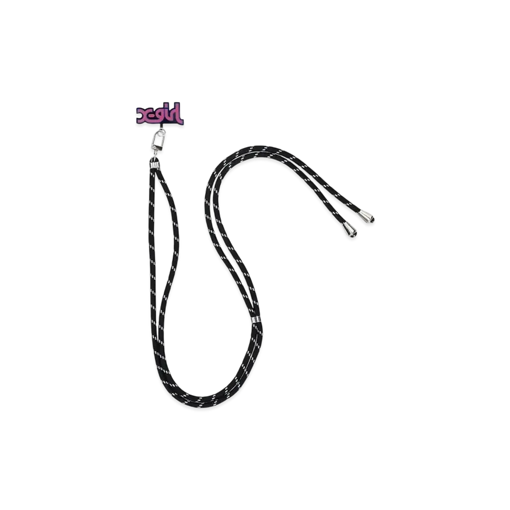X-Girl Mills Logo Phone Strap "Multi"