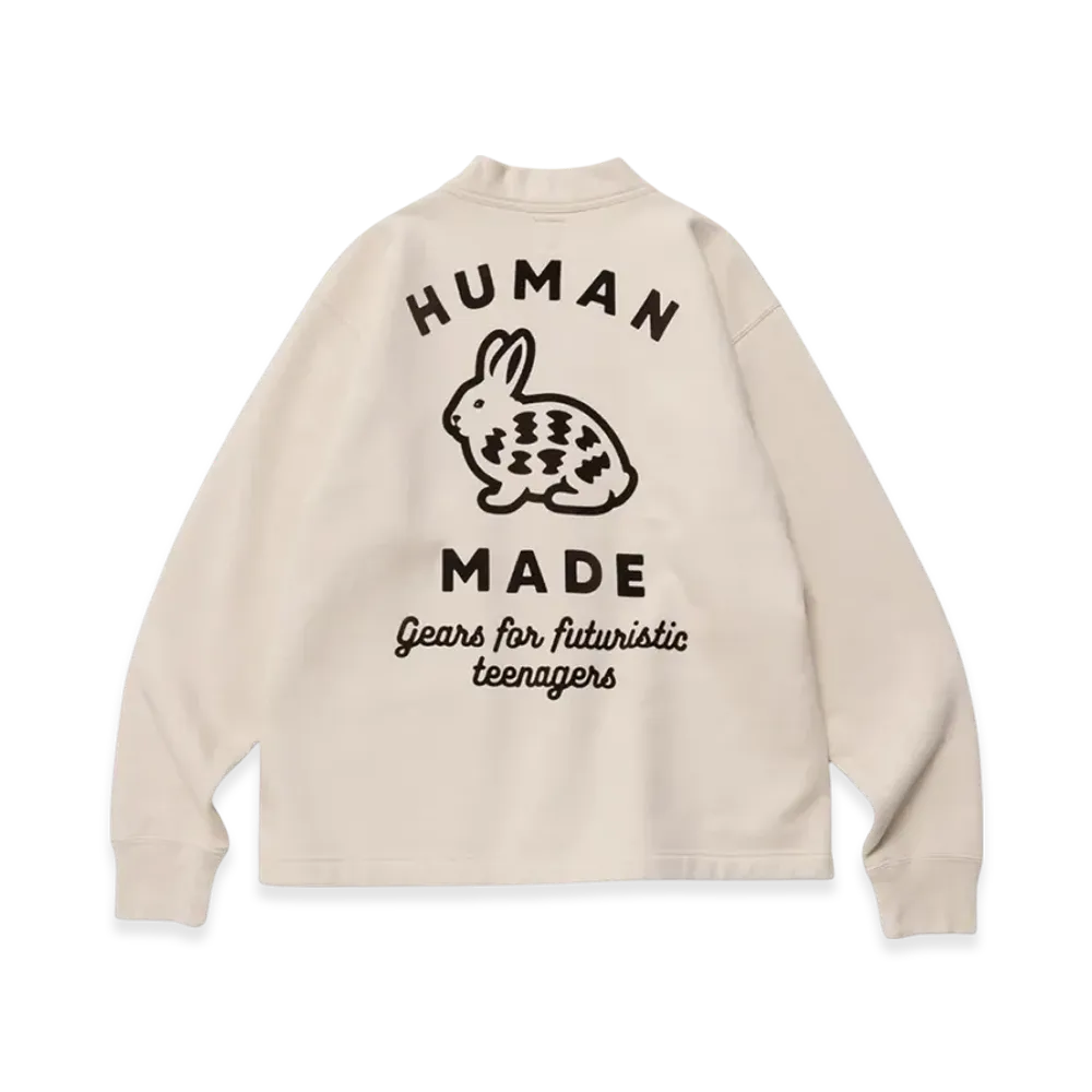 HUMAN MADE Sweat Cardigan "Beige"
