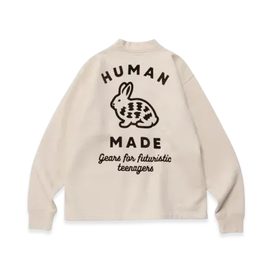 HUMAN MADE Sweat Cardigan "Beige"