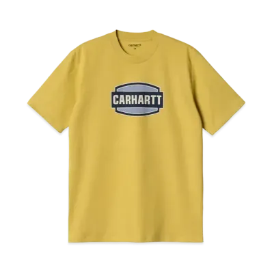 Carhartt S/S Press Script T-Shirt "Golden Olive"