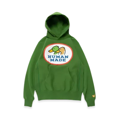 HUMAN MADE Heavyweight Hoodie #1 "Green"