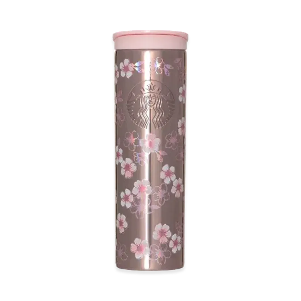 STARBUCKS SAKURA 2026 Stainless Bottle Metallic 473ml "Light Pink"