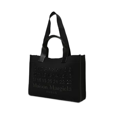 Maison Margiela CABAS SHOPPING BAG SMALL "BLACK/BLACK"