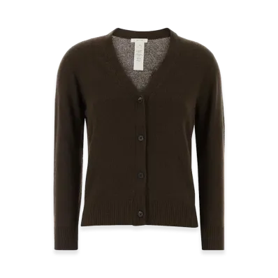 The Row Women's Cashmere Ovida Cardigan "Brown"