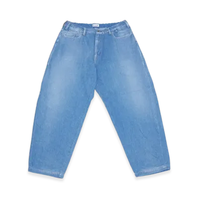 ALOUND Ventilation Bleach Denim "Indigo"