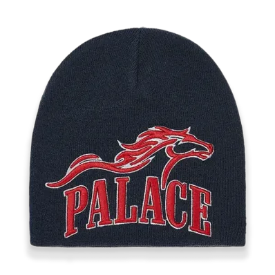 PALACE Horsepower Nein Cuff Beanie "Navy"