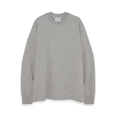 nanamica x Yonetomi Us Sea Island Yoko-Marudo Knit L/S Tee "Gray"