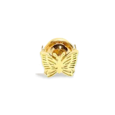 Needles PIN - GOLD PLATE "Papillon"