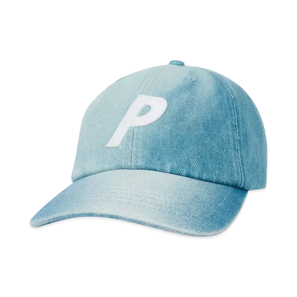 PALACE Denim P 6-Panel "Stone Wash"