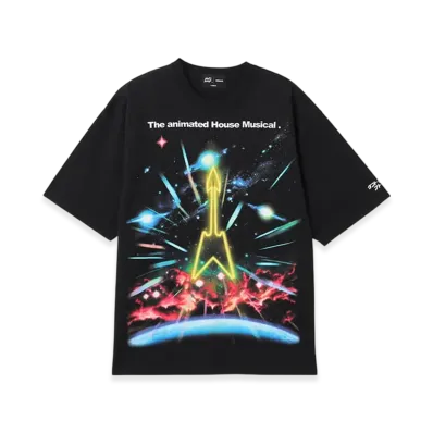 atmos x Daft Punk Interstella 5555 T-Shirt "Black"