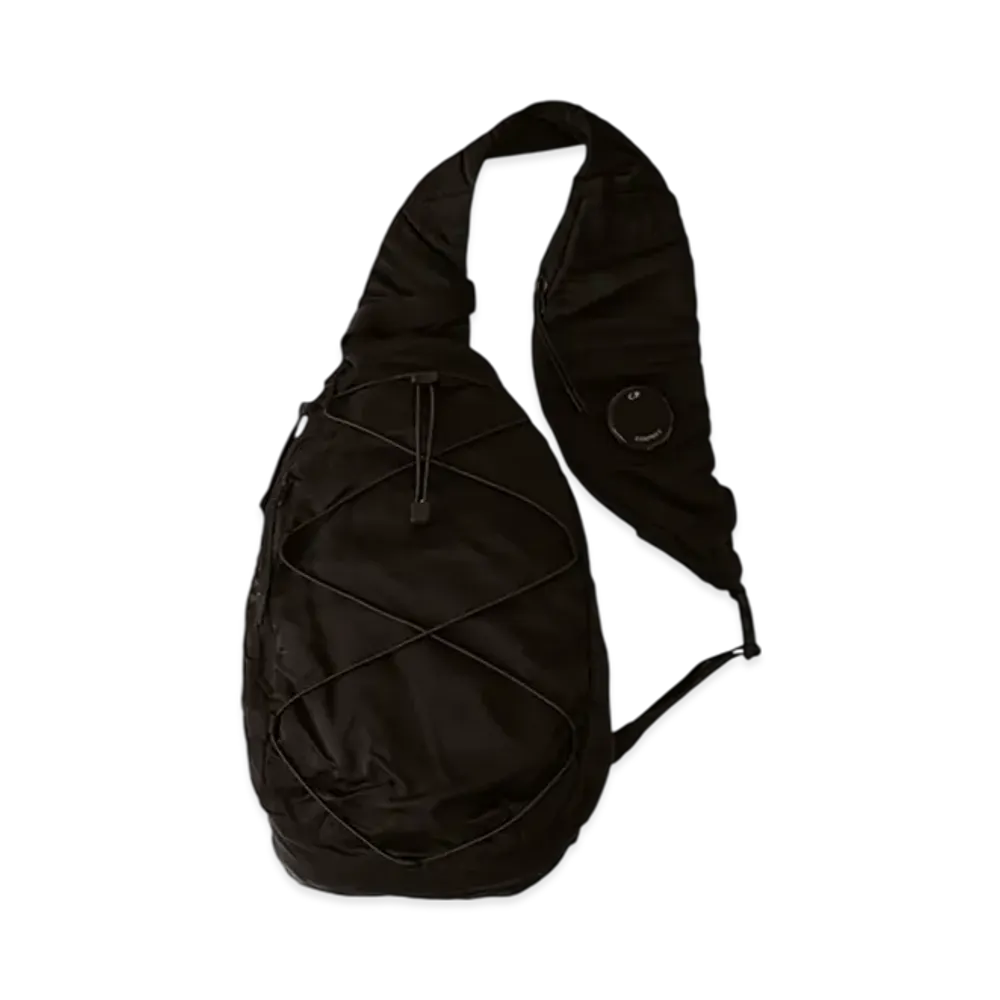 C.P. Company Nylon B Lens Crossbody Rucksack "Black"