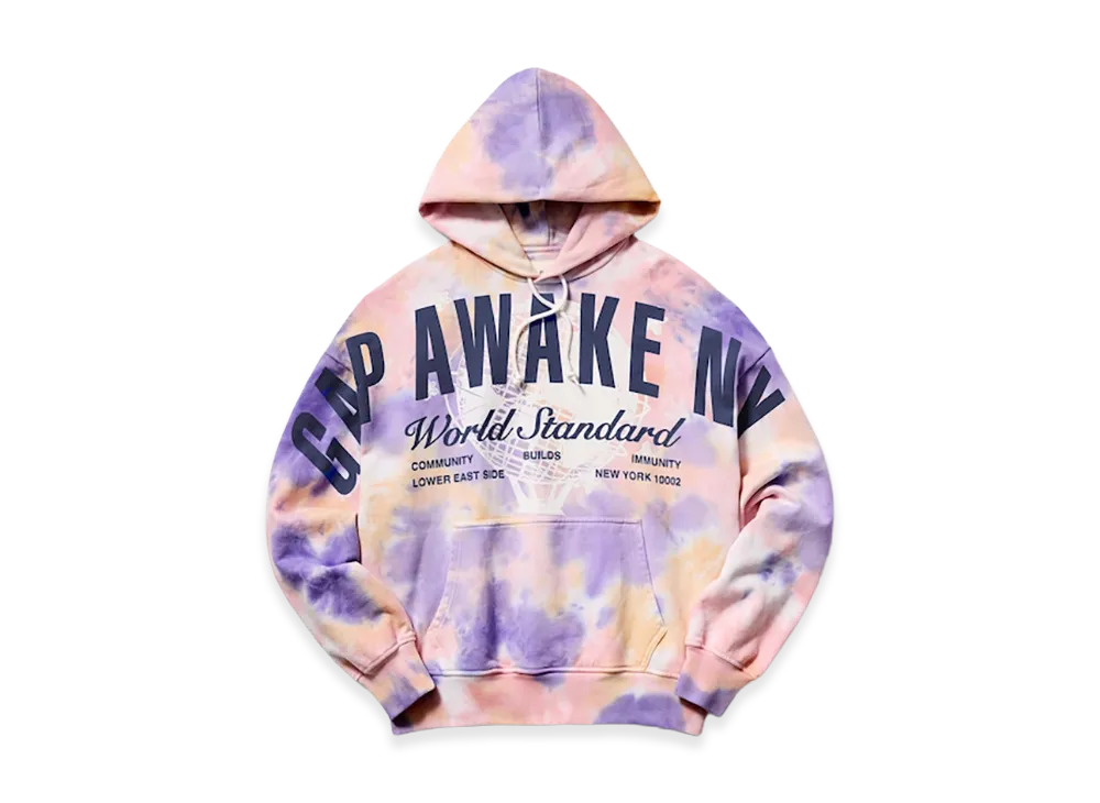 Gap x Awake NY Heavyweight Oversized Logo Hoodie "New Off White"