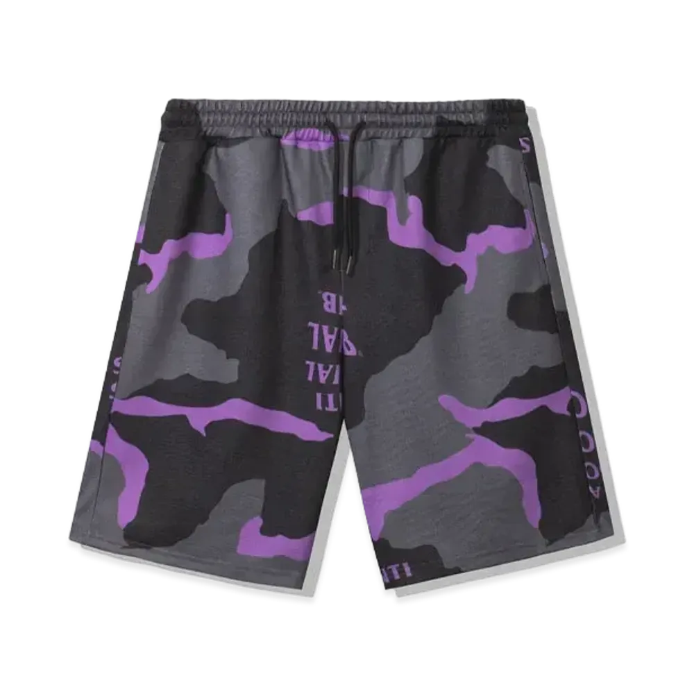 ANTI SOCIAL SOCIAL CLUB Cotton Candy Camo Shorts "Black"