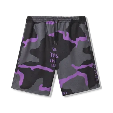 ANTI SOCIAL SOCIAL CLUB Cotton Candy Camo Shorts "Black"